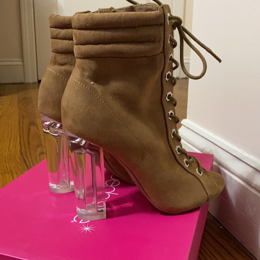 Dark Tan Bootie